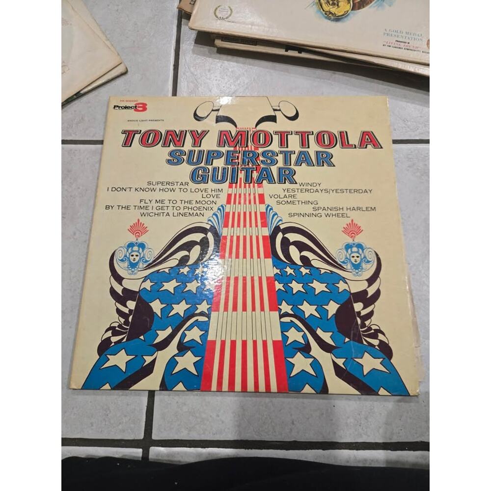 Tony Mottola - Superstar Guitar Vintage vinyl record